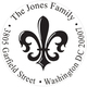 Fleur de Lis Round Address Labels Image 2 of 2